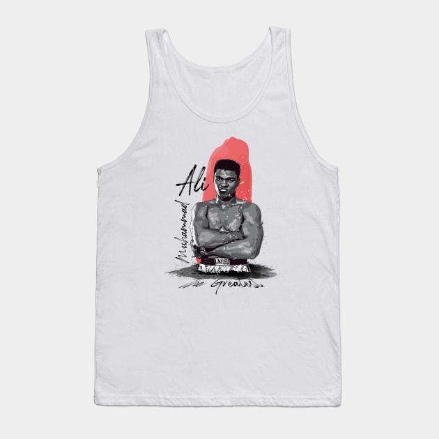 Muhammad Ali Tank Top by slawisa